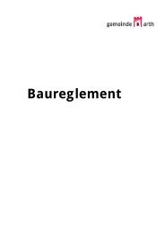 Baureglement-Arth.pdf - Ortsplanung