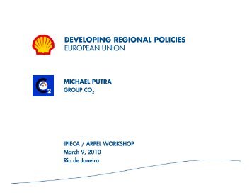 Michael Putra, Shell - IPIECA