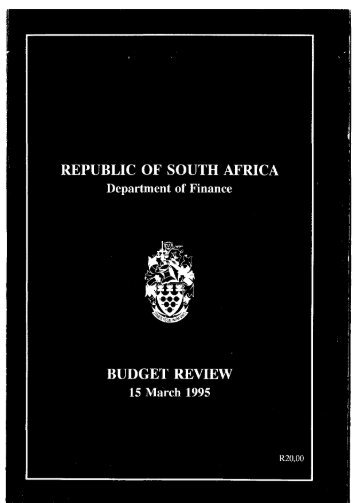 1995 - National Treasury