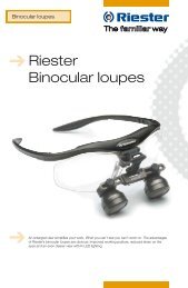 Riester's binocular loupes - Ecomed