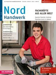 FacHkräFte aus aller welt - Nord-Handwerk