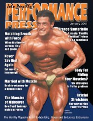 A Monthly Magazine For All Bodybuilding Fitness And Endurance Images, Photos, Reviews