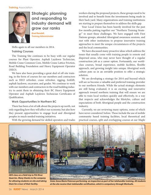 IUOE News Spring 2014