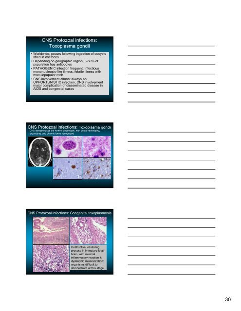 Fungal and Parasitic Infections of the CNS - Inova Health System