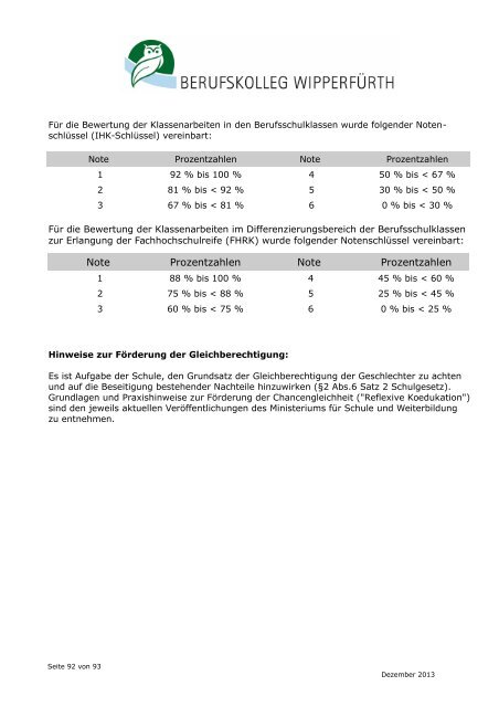 Berufsschule für KFZ-Mechatroniker/in neue Ordnung