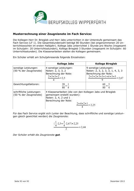 Berufsschule für KFZ-Mechatroniker/in neue Ordnung