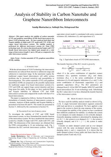 Analysis of Stability in Carbon Nanotube and Graphene Nanoribbon ...