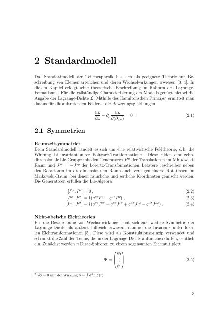 Das anomale magnetische Moment des Myons im minimalen ...