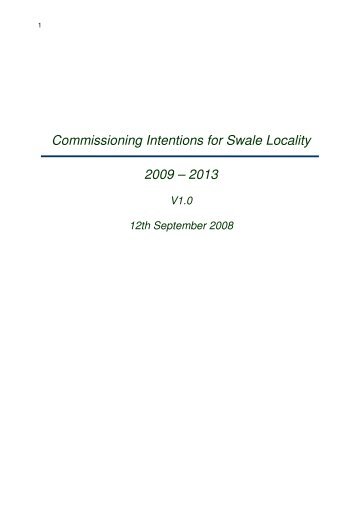 Report for Item 4 - Swale Borough Council