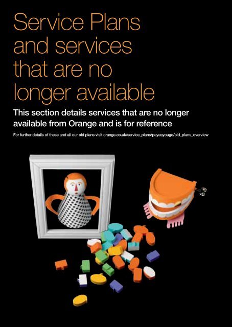 pay as you go - Orange