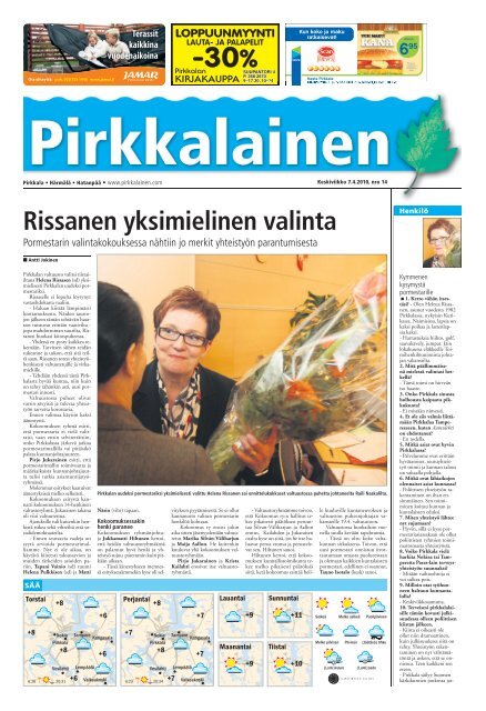 Rissanen yksimielinen valinta - Pirkkalainen