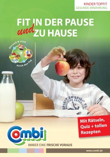 FIT IN DER PAUSE ZU HAUSE tmd Mit Rätseln, Quiz + ... - Combi