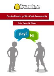 Deutschlands größte Chat-Plattform: 10 Tipps für Eltern - Knuddels