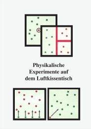 Physikalische Experimente auf dem Luftkissentisch - 3B Scientific