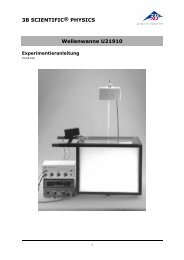 3B SCIENTIFIC® PHYSICS Wellenwanne U21910