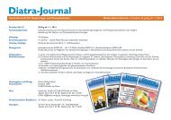 Mediadaten 2014 - Diatra Verlag + Diatra-Journal