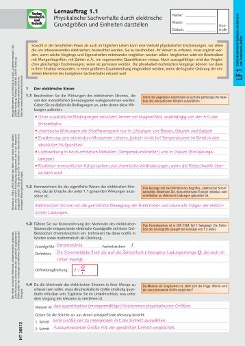 Probeseiten (pdf) - Verlag Handwerk und Technik