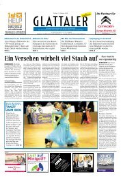 EinVersehen wirbelt viel Staub auf - Zürichsee-Zeitung
