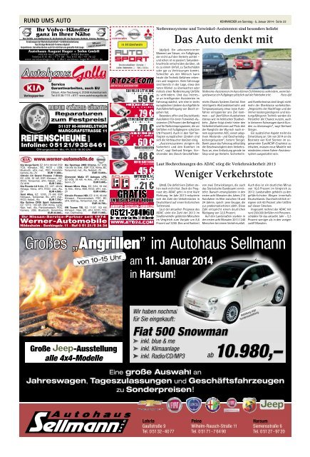 Ausgabe vom 05.01.2014 - Kehrwieder am Sonntag