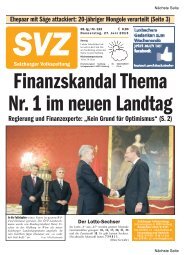 Ausgabe herunterladen - Salzburger Volkszeitung