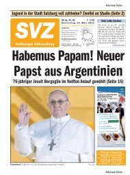 Ausgabe herunterladen - Salzburger Volkszeitung