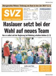 Ausgabe herunterladen - Salzburger Volkszeitung