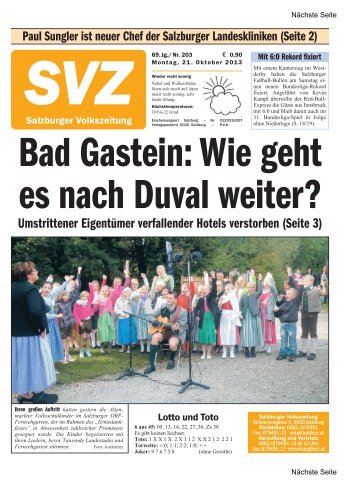 Ausgabe herunterladen - SVZ.at