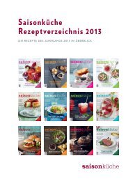 Zum PDF - Saisonküche