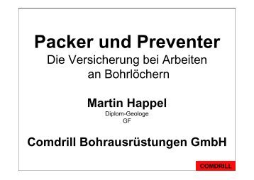 Comdrill Packer & Preventer