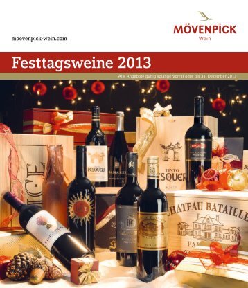 Festtagsweine 2013 - Mövenpick Wein