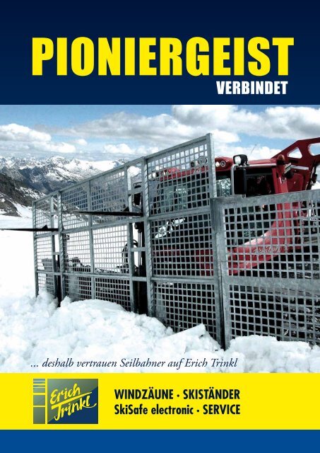 Prospekt Pioniergeist - Erich Trinkl