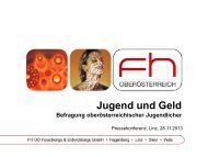 Jugend und Geld - FH Oberösterreich