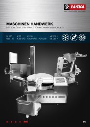 MaschinEn hanDwErk - Maschinenfabrik Laska