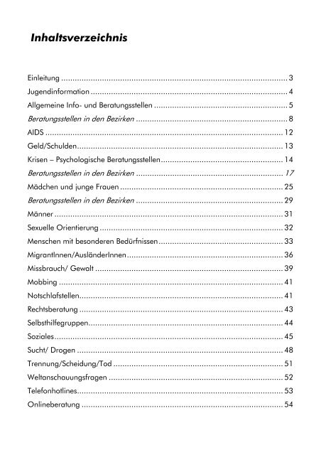 Beratungs- und Infostellen - LOGO Jugendmanagement Steiermark