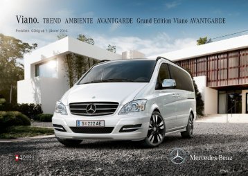 Preisliste Viano - Mercedes-Benz Österreich