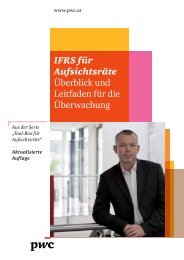 IFRS für Aufsichtsräte - Überblick und Leitfaden für die ... - PwC