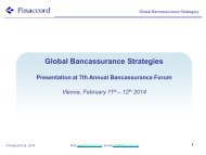 presentation_global-bancassurance-strategies_7th-annual-bancassurance-forum_vienna_11-12-february-2014