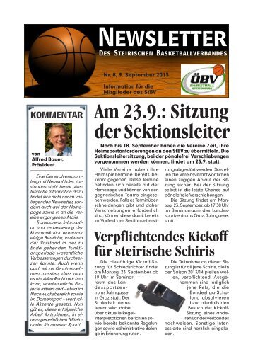 geht's zum Download der achten Ausgabe. - Steirischer ...