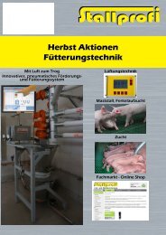 Herbst Aktionen Fütterungstechnik - Stallprofi Hof- und ...