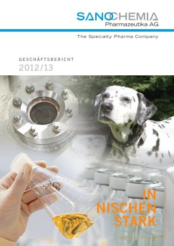 finden Sie den aktuellen Geschäftsbericht 2012/13... - Sanochemia