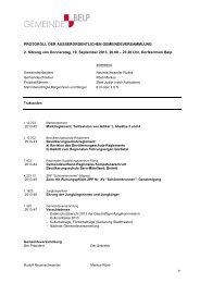 Protokoll Gemeindeversammlung 19.09.2013 - Einwohnergemeinde ...