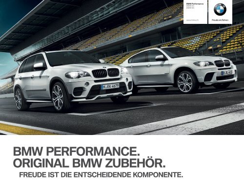 Zubehör BMW Performance X5/X6 Katalog