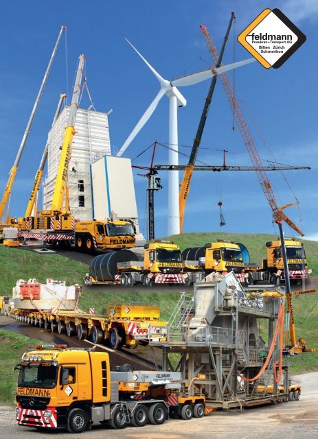 Kranbuch 2013 - Feldmann Pneukran + Transport AG