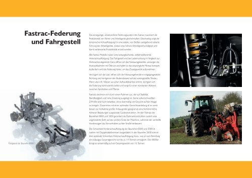 Broschüre JCB Fastrac Range - bei Forst Act