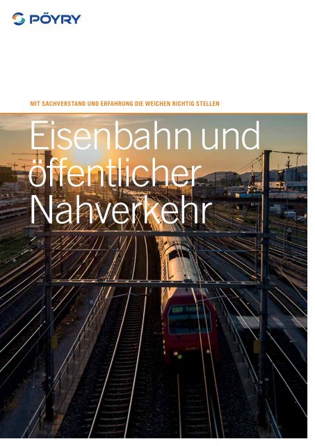 Eisenbahn & Öffentlicher Nahverkehr - Pöyry