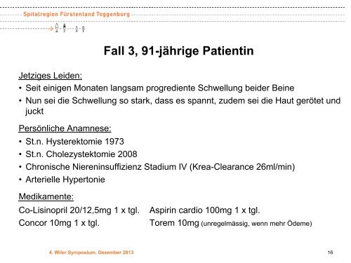 Geschwollene Beine