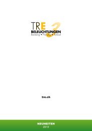 Neuheiten 2013 - PDF - TRE Beleuchtungen