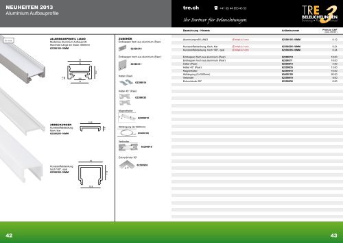 Neuheiten 2013 - PDF - TRE Beleuchtungen
