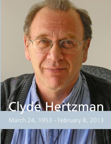 Clyde Hertzman