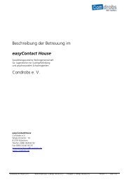 easycontact House - Condrobs e.v.